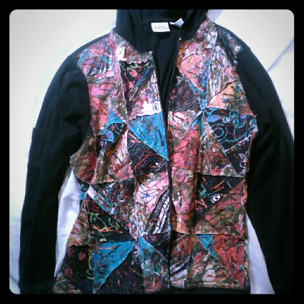 Super fun Chicos Jacket